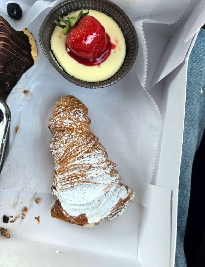 Lobster tail from Carlos' Bakery, NJ