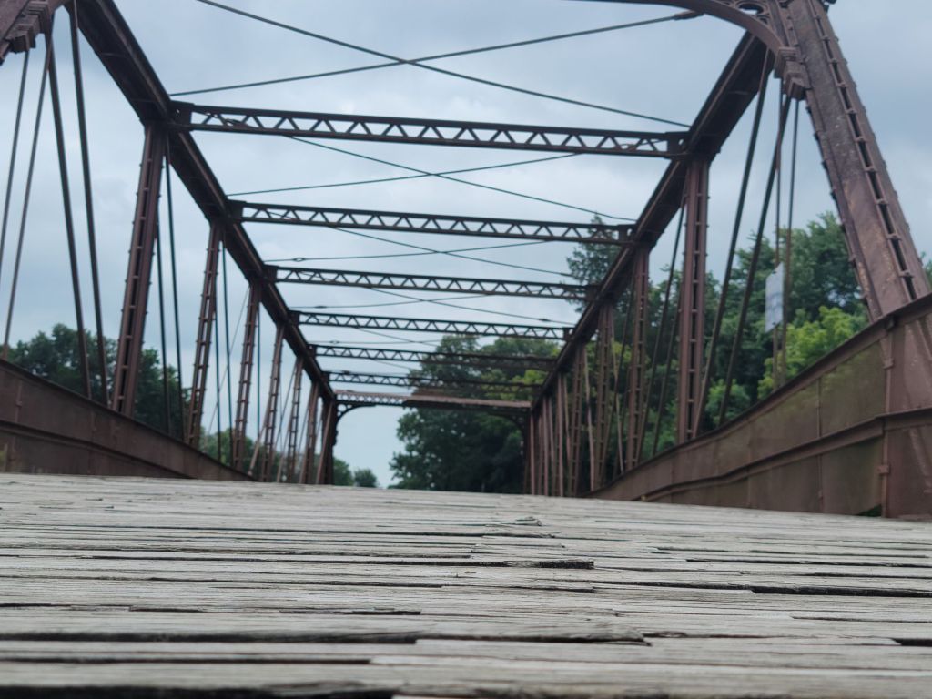 Bridge crossing photographed during a 2022 trip
